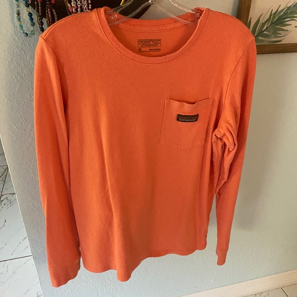 PATAGONIA-W's Long-Sleeved Work Pocket T-Shirt - Picture 3 of 3